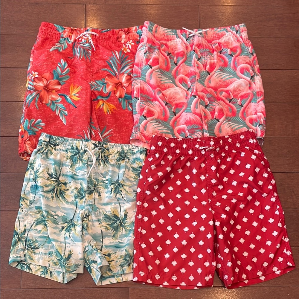 Set of Four Old Navy Swim Trunks